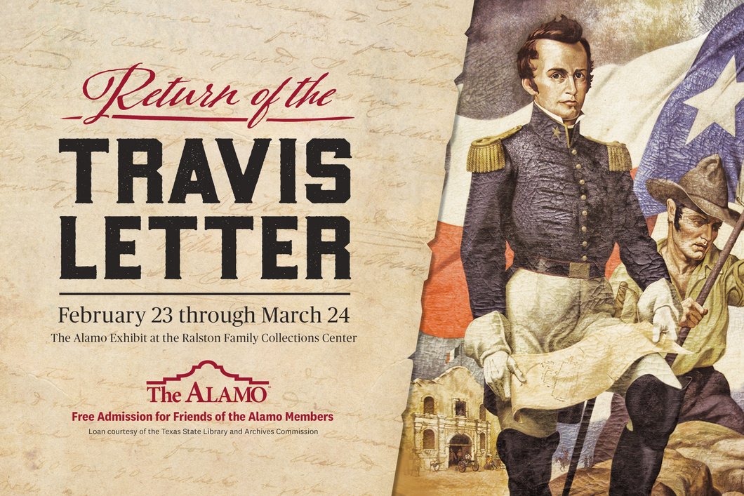 The Travis Letter Returns To The Alamo! | The Alamo